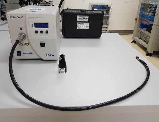 UV illumination and curing spot